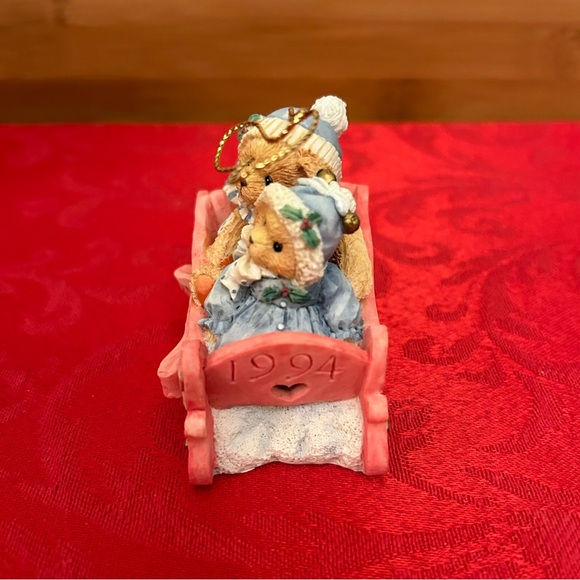 Cherished Teddies Our 1st Christmas Ornament - Picture 3 of 6